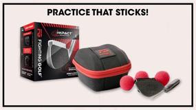 img 3 attached to Impact Enhancer Indoor Training Aid, Perfect Golf Swing Gift for Improved Performance!