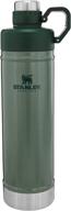 stanley classic easy-clean 25 oz water bottle: leak proof lid, stainless steel insulated thermos for cold beverages логотип