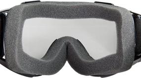 img 3 attached to 🏍️ High-Performance Raider 26-001 Off-Road Goggles: Impact-Resistant Black Frame & Clear Lens for Adults