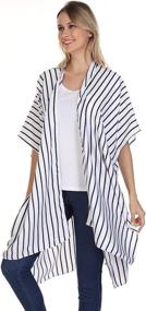 img 2 attached to 👘 Kimono Swimsuit Cover Cardigan for Women - Clothing for Swimsuits & Cover-Ups