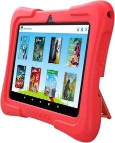 img 3 attached to 🐉 Детский планшет Dragon Touch Y88X Pro 7" с 2 ГБ оперативной памяти, 16 ГБ памяти, операционной системой Android 9.0, предустановленным приложением Kidoz и подключением Wi-Fi - Теперь с полностью новым контентом Disney.