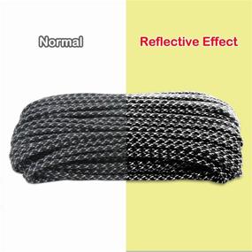 img 2 attached to BENGKU Outdoor Mil-SPEC 550lb Paracord - MIl-C-5040-H, 100 Feet - XRE Black (100.00)