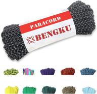 bengku outdoor mil-spec 550lb paracord - mil-c-5040-h, 100 feet - xre black (100.00) логотип