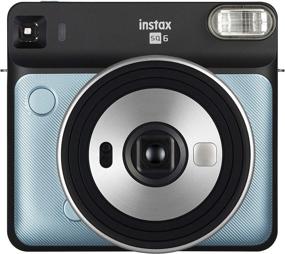 img 4 attached to 📸 Фотоаппарат Fujifilm Instax Square SQ6 - Aqua Blue для моментальной пленки
