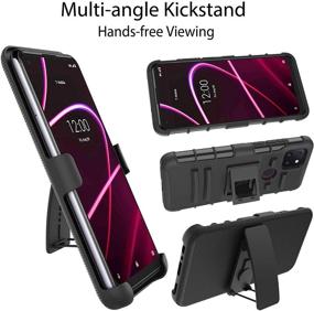 img 1 attached to Ailiber Protector Kickstand Shockproof Protective Cell Phones & Accessories