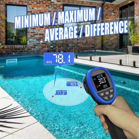 img 2 attached to BTMETER BT-1800C Pyrometer -58°F ~3272°F (-50~1800℃) IR Temp Gun