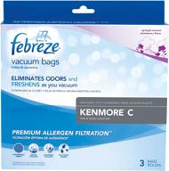 🧹 powerful kenmore c febreze vacuum bags - freshen up your home with 3 pack, 21r51 логотип