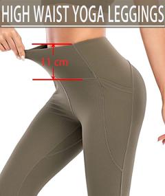 img 3 attached to RUNNING GIRL Seamless Leggings Compression Sports & Fitness in Cycling