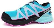 salomon speedcross running cherry tomato girls' shoes for athletic logo