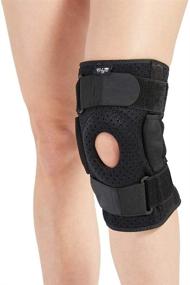 img 4 attached to 🦵 Hinged Knee Brace - Support for Swollen ACL, Tendon, Ligament, and Meniscus Injuries in Men and Women