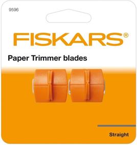 img 2 attached to 🔪 Fiskars 195960-1001 Style G Orange Trimmer Cutting Replacement Blades