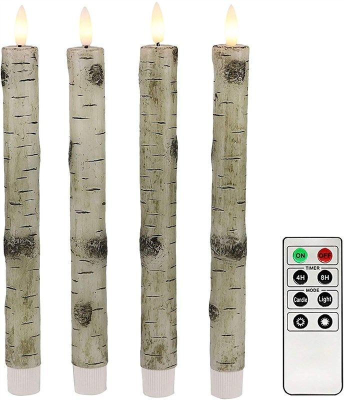 flameless candles finished flickering operated lighting & ceiling fans 로고