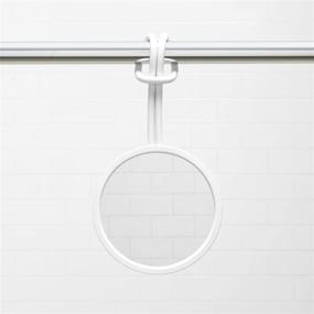 img 1 attached to 🪞 Umbra Flex Shower Mirror, White: Enhancing Visibility and Convenience in Your Daily Routine