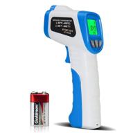 🌡️ btmeter bt-981b digital infrared thermometer: non-contact hvac ir temperature gun, -50℃ to 450℃ (-58 to 842℉) with backlight, data hold, and temp heat gauge logo