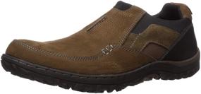 img 4 attached to 👞 Nunn Bush Rugged Leather Men's Moccasin Shoes - Ideal for Loafers & Slip-Ons