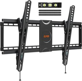 img 4 attached to 📺 Tilting TV Wall Mount: Low Profile Universal Bracket for 37-70 Inch LED LCD OLED Flat Screen TVs, Large Tilt TV Mount - Fits 16”, 18”, 24” Studs, Maximum VESA 600x400mm - Supports up to 110 lbs - ELIVED