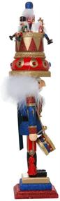 img 2 attached to 🎩 Kurt S. Adler 20" Hollywood Music Box Hat Nutcracker by Kurt Adler - Impeccable Musical Decor for your Home!