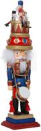 🎩 kurt s. adler 20" hollywood music box hat nutcracker by kurt adler - impeccable musical decor for your home! логотип