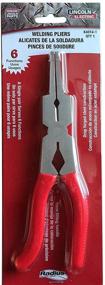 img 1 attached to Lincoln Electric MIG Welding Pliers: Durable Forge Hardened Steel, 6 Multi-function Tool, Model K4014-1