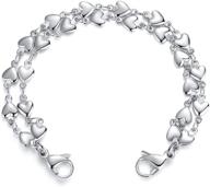 stainless steel medical alert interchangeable bracelet with linnalove heart link logo