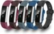 compatible replacement fitbit bracelet wristbands wearable technology for accessories logo