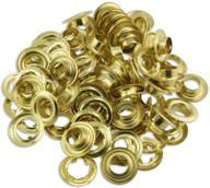 🔒 top-notch ram-pro 1/2" brass grommets - ideal for tarps, canvas, and covers logo