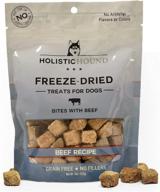 holistic hound beef bites treats - 5 oz logo