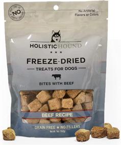 img 4 attached to Holistic Hound Beef Bites Treats - 5 oz