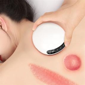 img 4 attached to 🎁 3 in 1 Cupping Massager Set with Electric GuaSha Massager – Back Cupping and Scraping Massager Tool with Heating, Handheld Physical Gua Sha Massager, Perfect Gift for Family and Friends