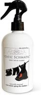 static schmatic: natural static cling remover spray for clothes - effective anti-static solution, dryer sheet alternative - laundry size (12 fl oz) logo