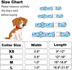 img 1 attached to 🐶 Adorable and Durable Dog Collar for Girl Dogs: Stylish and Secure Pet Collar for Puppies and Larger Breeds