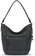 👜 sak sequoia hobo bag: stylish black women's handbags & wallets for trendy fashionistas logo