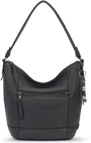 img 4 attached to 👜 Sak Sequoia Hobo Bag: Stylish Black Women's Handbags & Wallets for Trendy Fashionistas