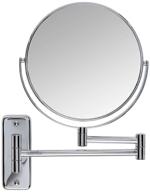 💄 jerdon jp7808c 8-inch chrome wall mount makeup mirror - 8x magnification & sleek design логотип