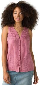 img 3 attached to PrAna Nieves Tank White Womens
