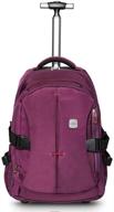 🎒 skymove waterproof wheeled backpack: the best students' laptop backpacks logo