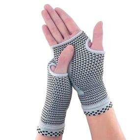 img 4 attached to Enhance Performance and Relieve Discomfort with NOVAYARD Support Sleeves - Compression Carpal Solution