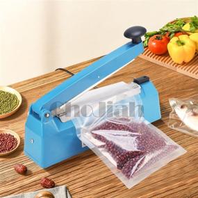 img 3 attached to New and Improved ChoJiah 8-inch Bag 🔥 Sealer Impulse Heat Sealing Machine with Bonus Repair Kit