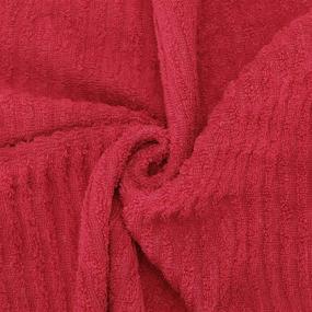img 2 attached to BLOOMBY Simply Towels Quick Dry Crimson