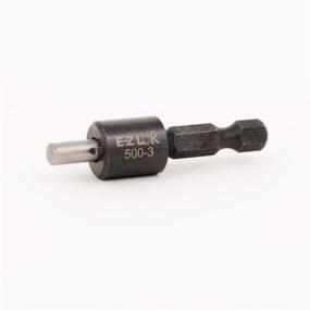 img 1 attached to 🔩 E-Z LOK 400-4 Threaded Inserts for Wood, Brass, Includes 1/4-20 Knife Thread Inserts (5), Drill & Installation Tool - Complete Installation Kit