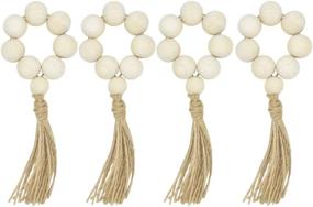 img 4 attached to LIOOBO Garland Tassels Farmhouse Weddings Food Service Equipment & Supplies