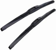 🚗 mikkuppa windshield wiper blades set for honda cr-v 2012-2016 - 20" + 19" replacement front wipers logo