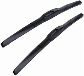 img 4 attached to 🚗 MIKKUPPA Windshield Wiper Blades Set for Honda CR-V 2012-2016 - 20" + 19" Replacement Front Wipers