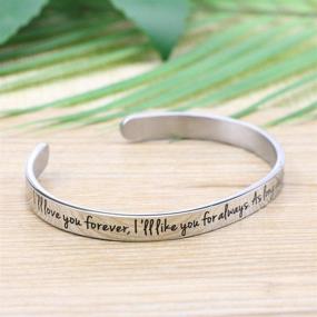 img 3 attached to Cherished Memories: Bracelet Gifts for Mother 🌸 From Children – Mother's Day Jewelry from Daughter Son