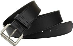 img 1 attached to Outback Black Belt Genuine Leather