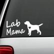 m1128 labrador breed decal sticker logo