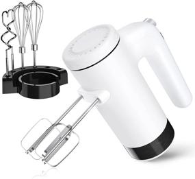 img 3 attached to Efficient 400W Electric Hand Mixer, 5-speed Powerful Handheld Mixer