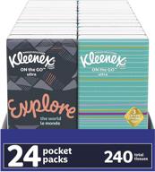 kleenex facial tissues travel packs logo