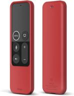 elago r2 slim case compatible with apple tv siri remote 1st generation (red) - slim design logo