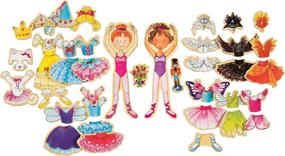 img 3 attached to 🩰 Премиум Балерина Bendon набор магнитных фигурок 36 штук 50484 - Веселое, образовательное время для детей!